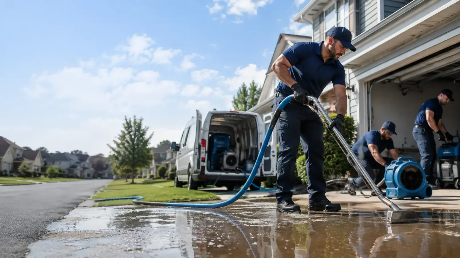 Flood Damage Restoration in Sumerco, WV